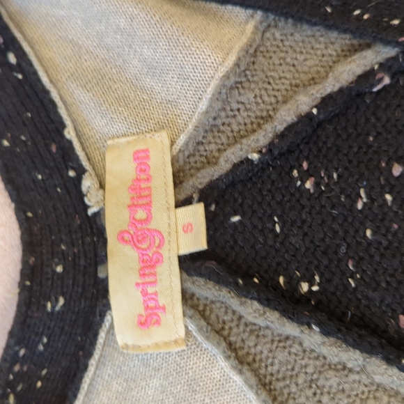 Spring & Clifton Multi Knit Oversized Drapey Sweater - Picture 4 of 13